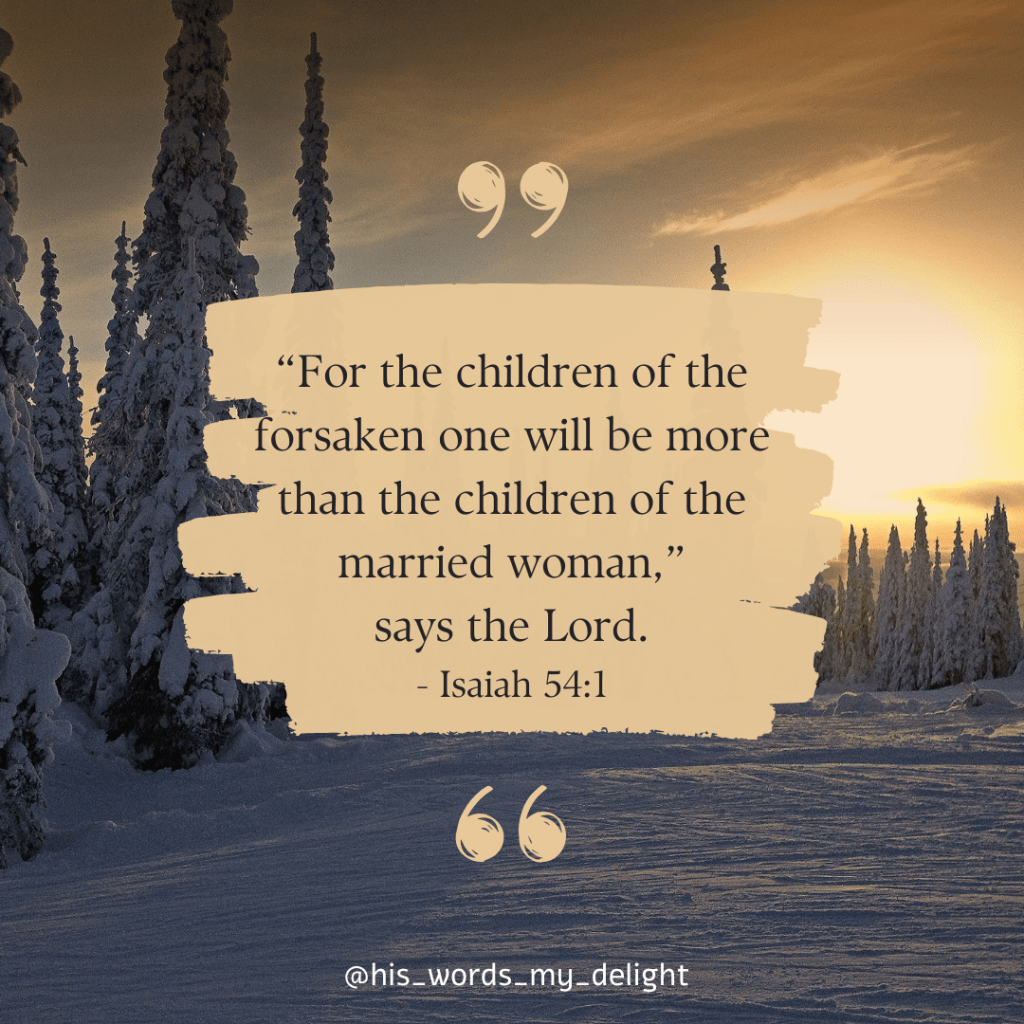 Rejoice, Childless One